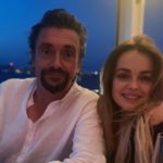 Richard Hammond and daughter in St. Tropez