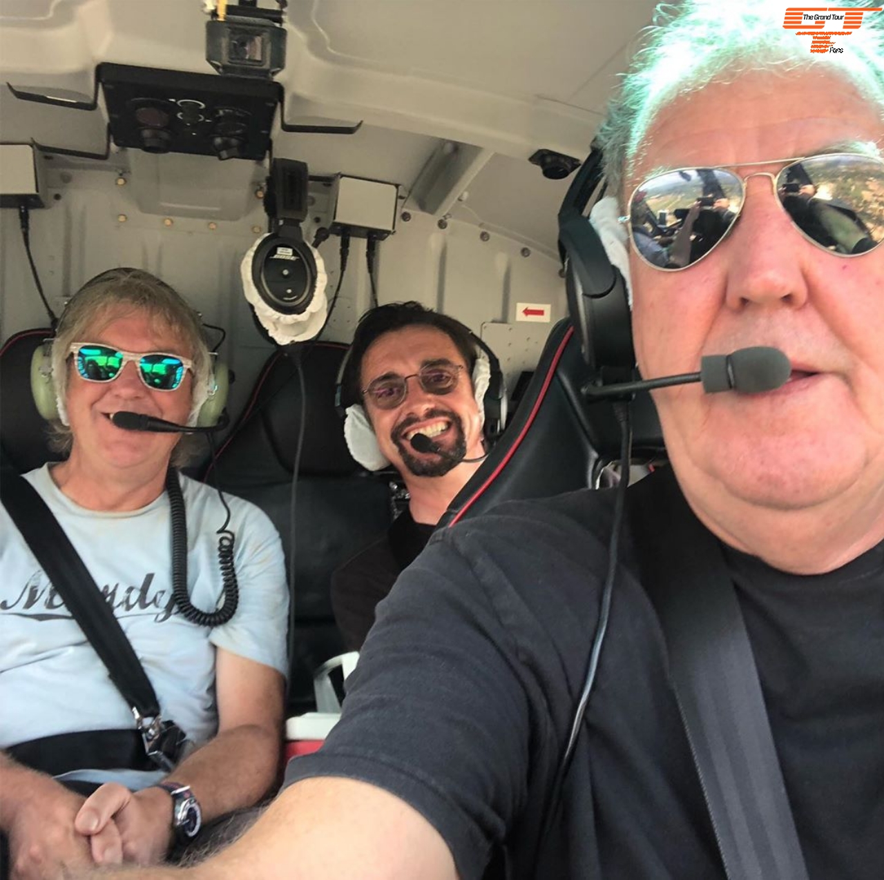 Clarkson, Hammond and May in a Helicopter