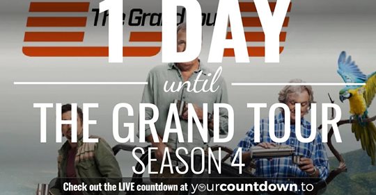 The Grand Tour Premiere coming soon….