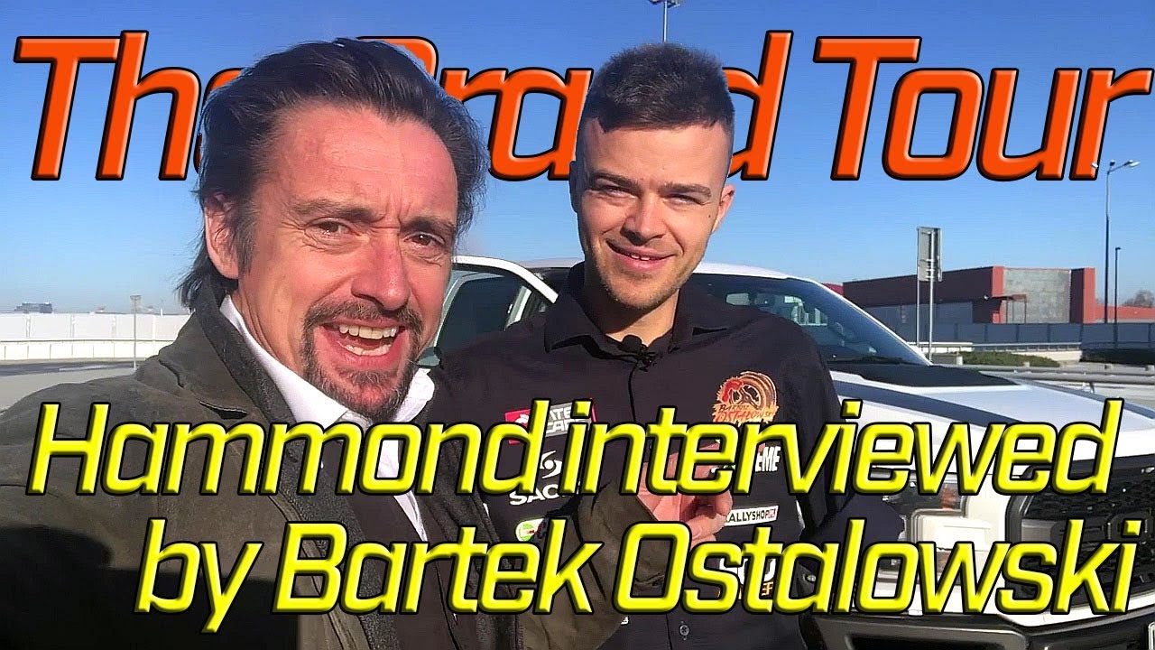 Bartek Ostalowski interviewing Richard Hammond