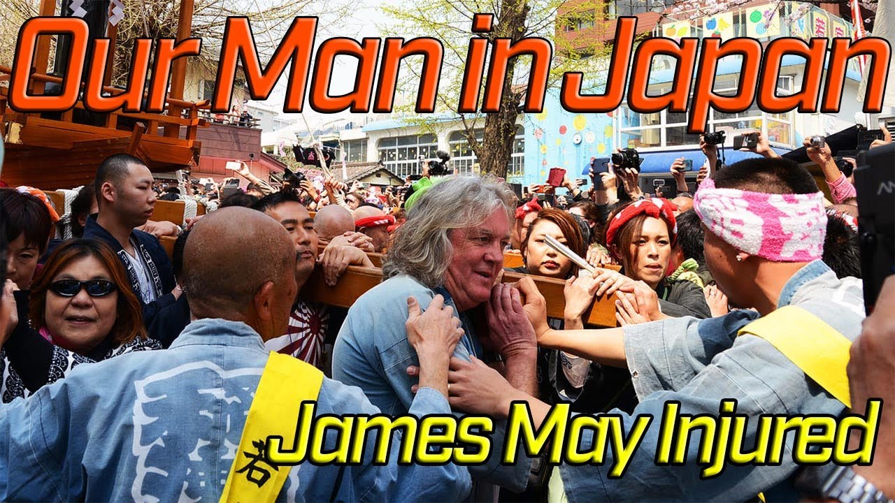 James May Injured in Japan
